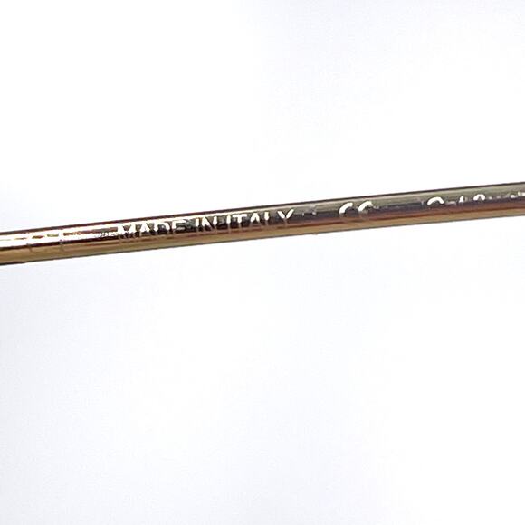 Gucci Round Sunglasses Round Pearl Tip Gold Metal Frame GG0253S - Picture 10 of 15